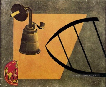 Tableaux abstraits célèbres œuvres - La lampe au carbure Dadaïsme